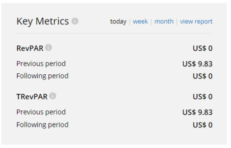 key metrics